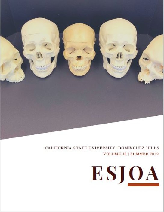 Coverpage of Fall 2019 ESJOA