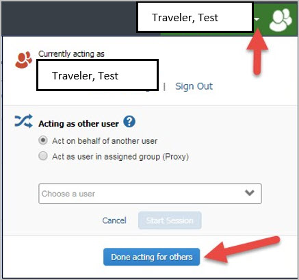 screenshot showing Done button