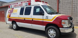 CSUDH EMT Training Ambulance