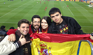 Students in Spain