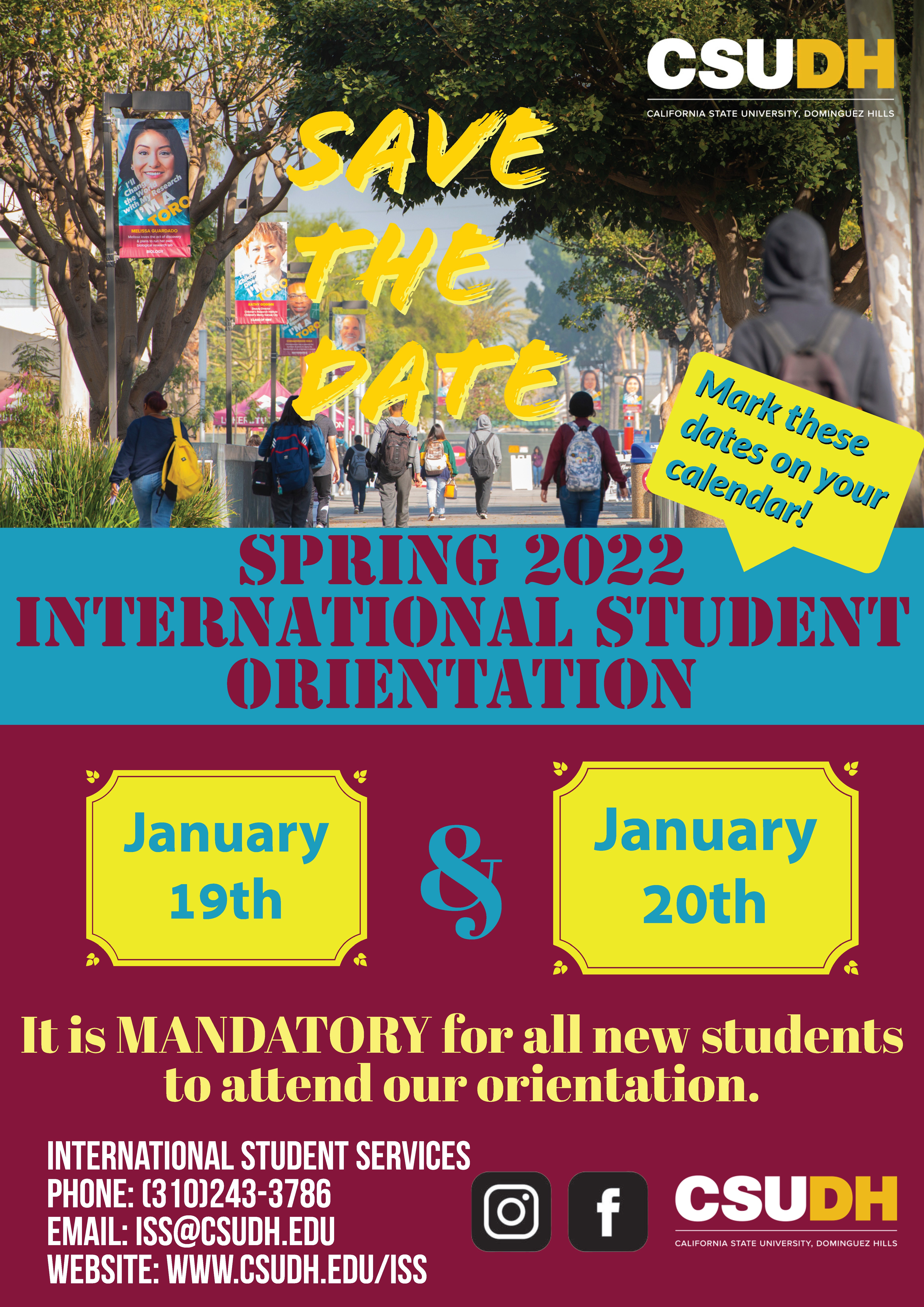 ISS orientation save-the-date SP/22