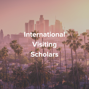 Icon that says "International Visiting Scholars."