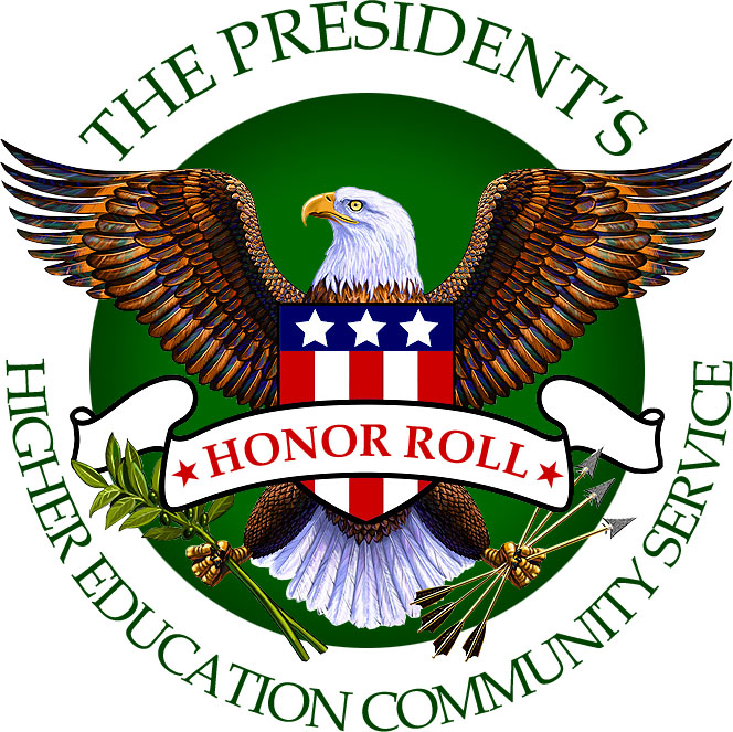 The Presidents Higher Education Community Service Logo