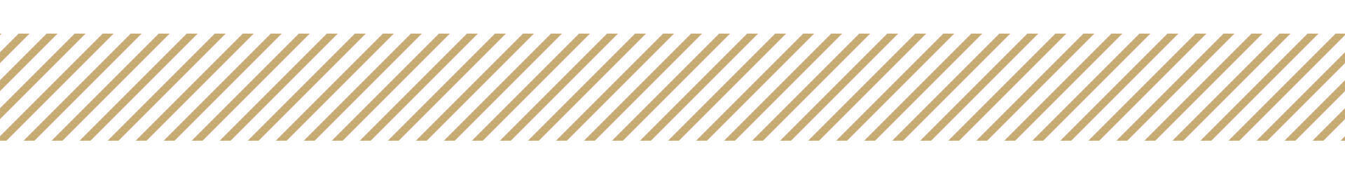 Diagonal gold stripes