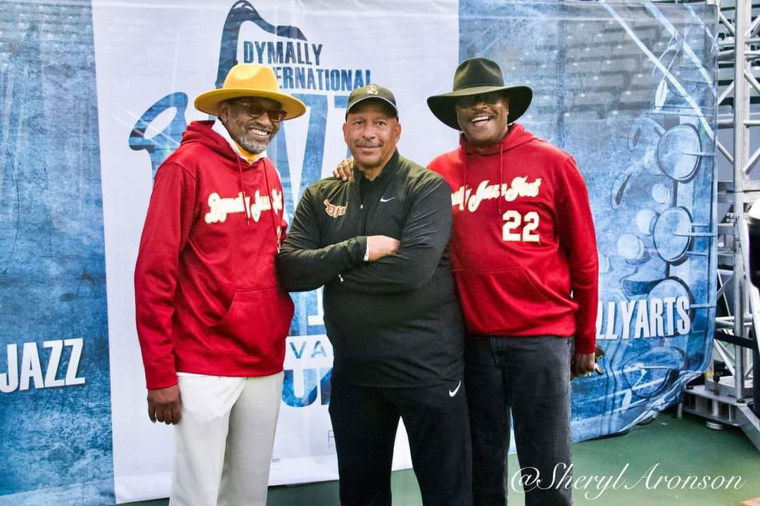 Dr. Anthony Samad, Dr. Parham, Lindsey Hughes (Dymally Advisory Board Member)