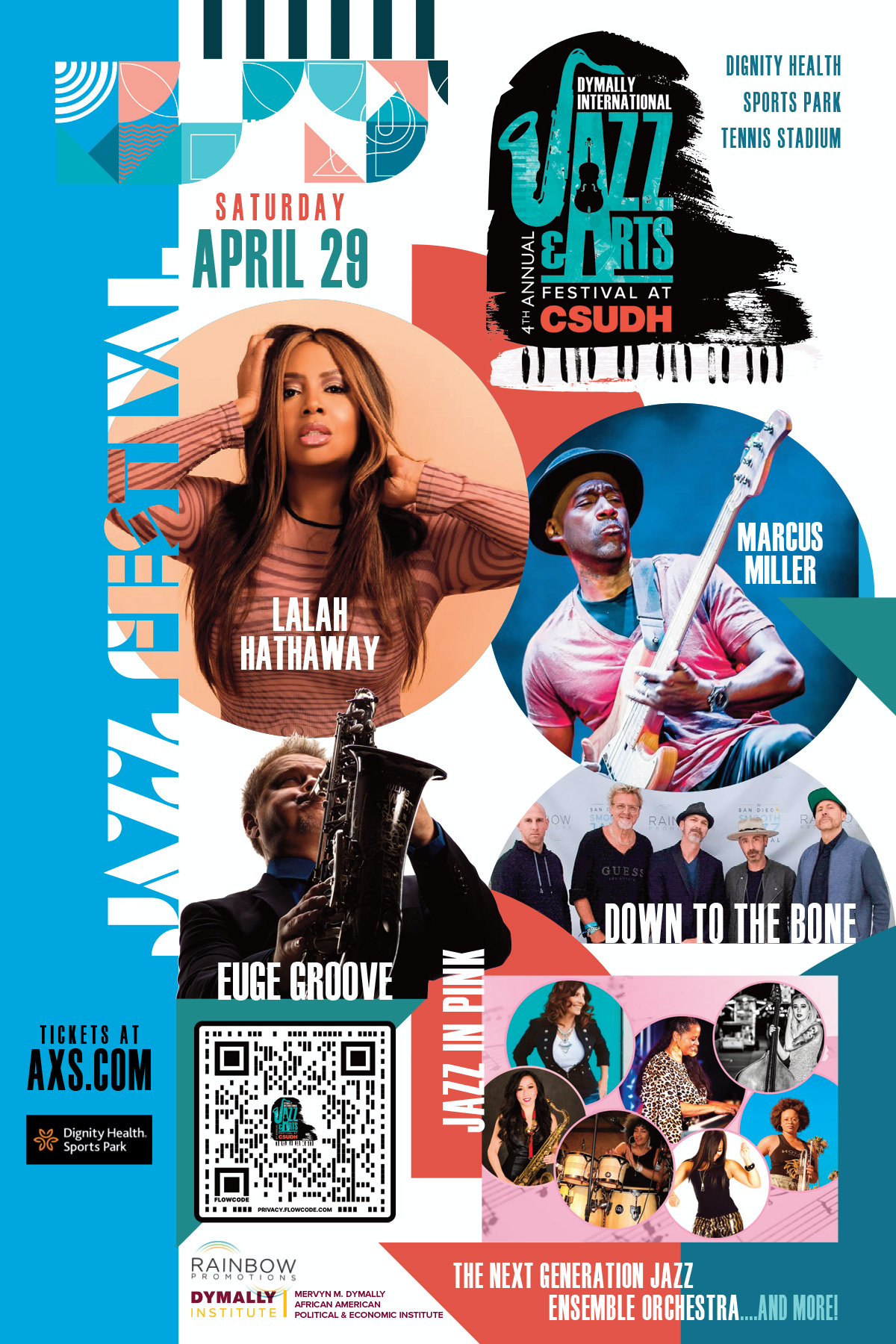 The Inaugural Dymally International Jazz & Arts Festival in 2019