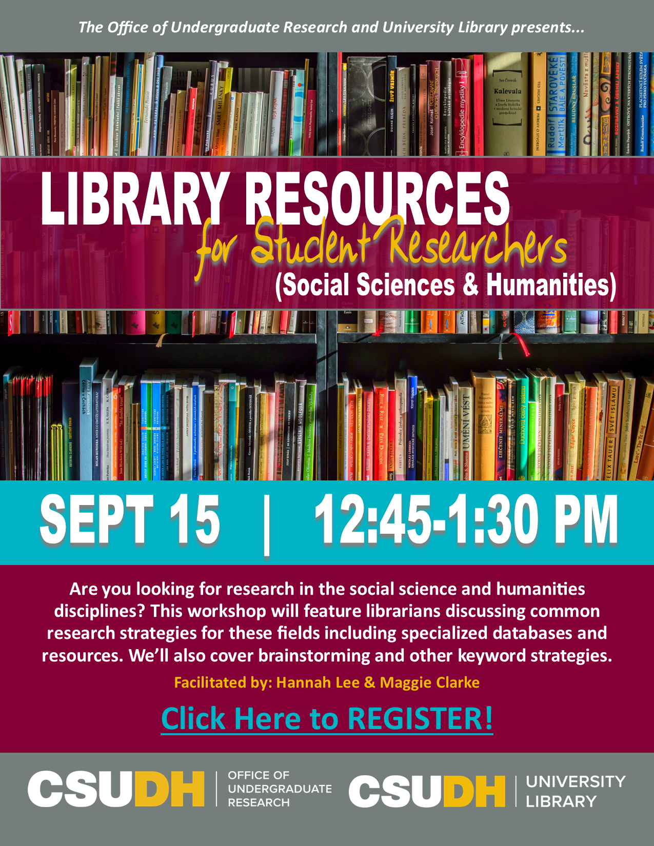 Library Resources for Student Researchers (Social Sciences & Humanities)- 9-15-21