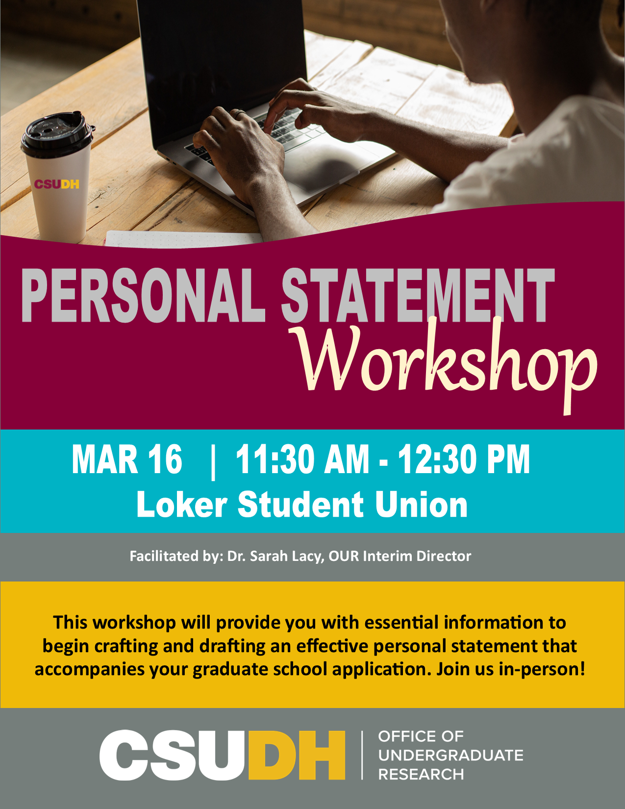 Personal Statement Workshop 3-16-22