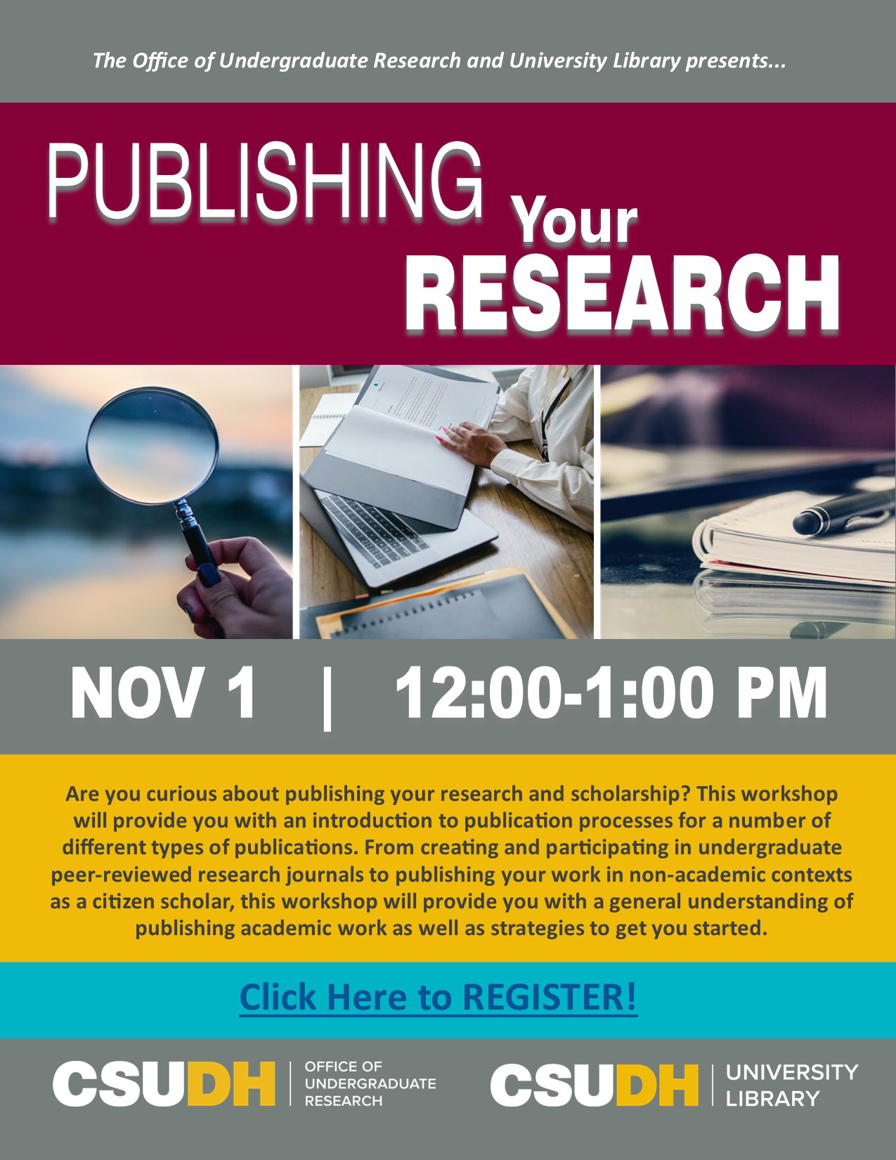 Publishing Your Research 11-1-21