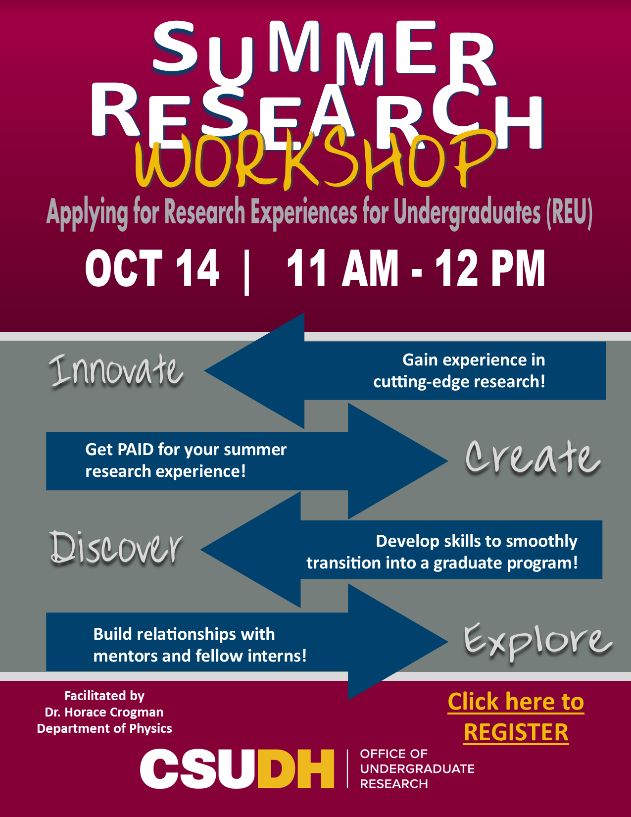 REU Workshop Flyer 10-14-21