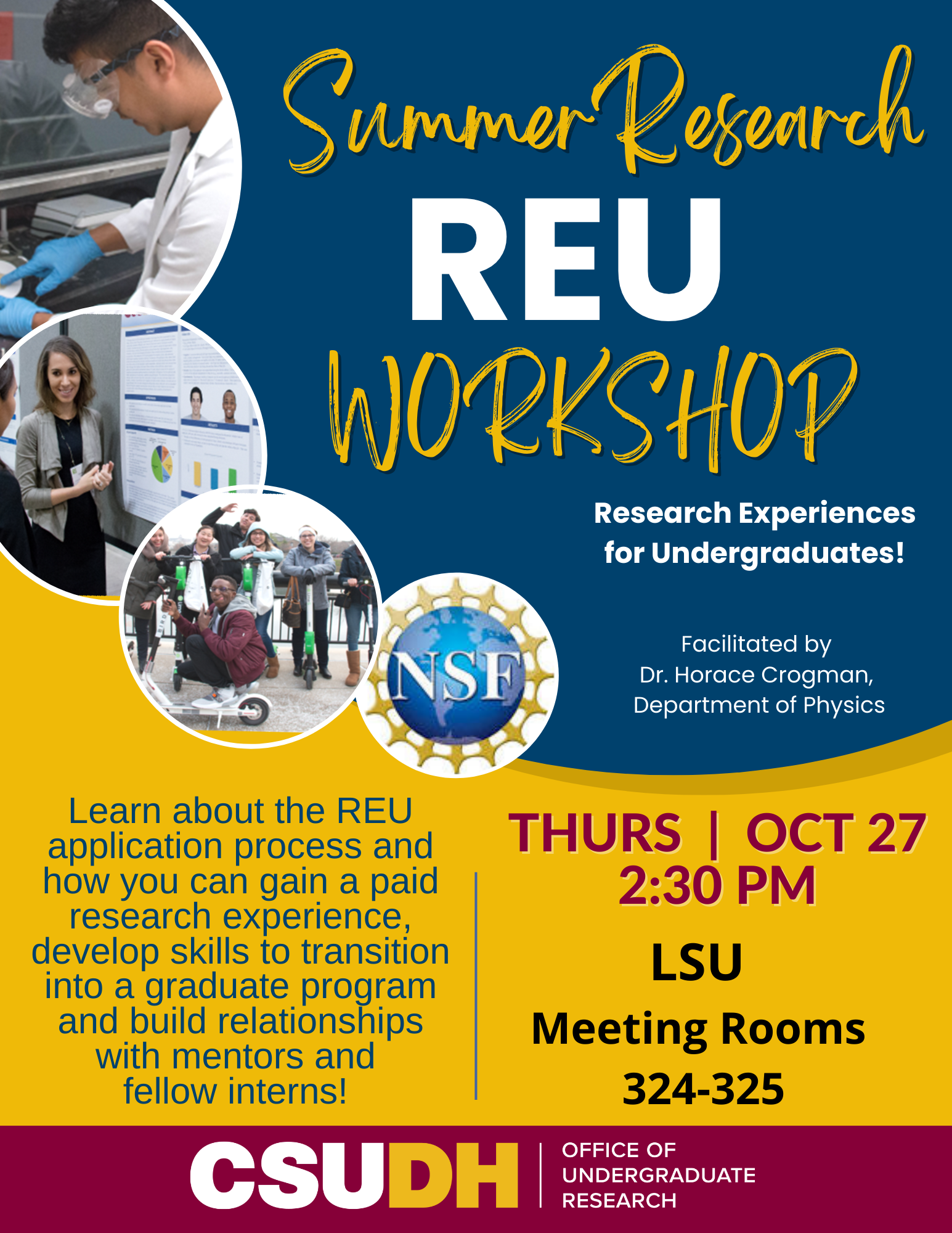 REU Workshop 2022