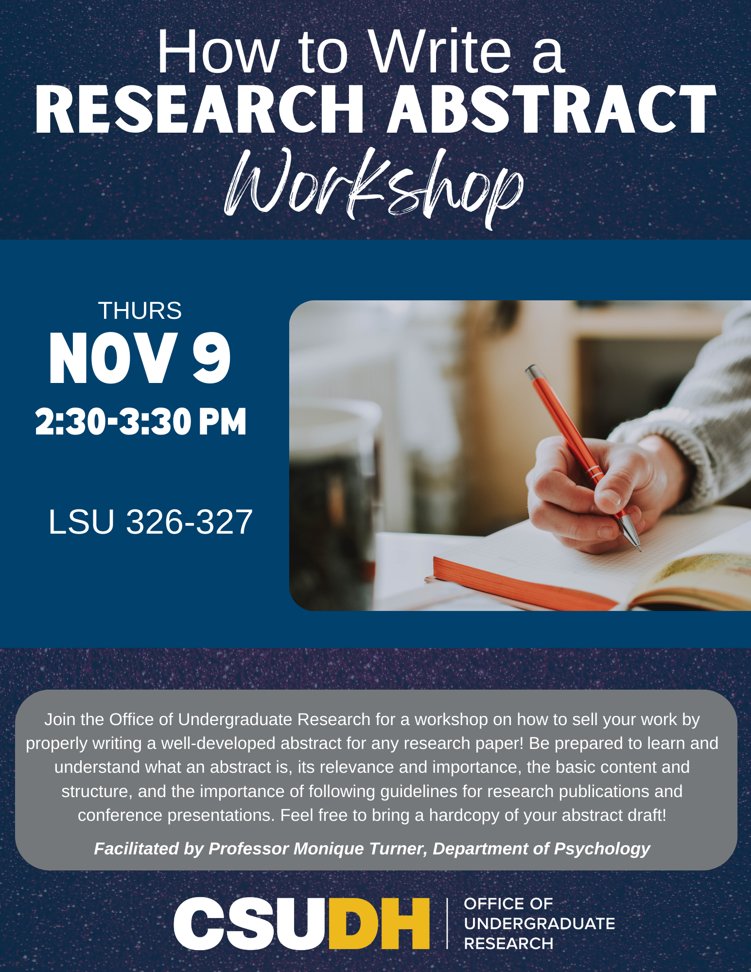 How to Write a Research Abstract 11-9-23