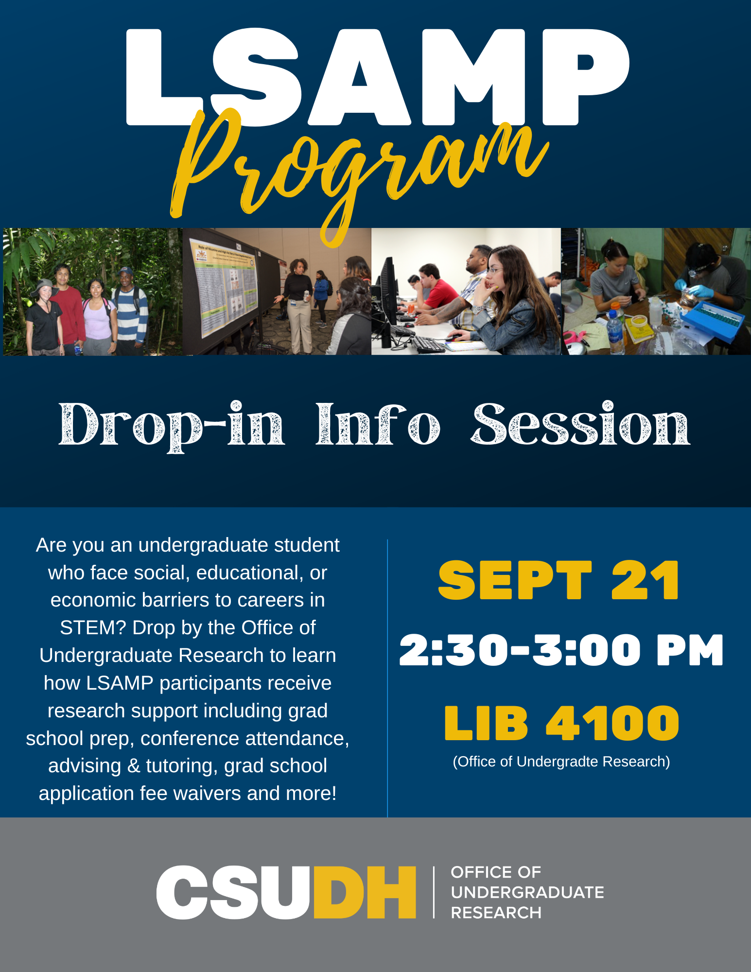 LSAMP Info Session