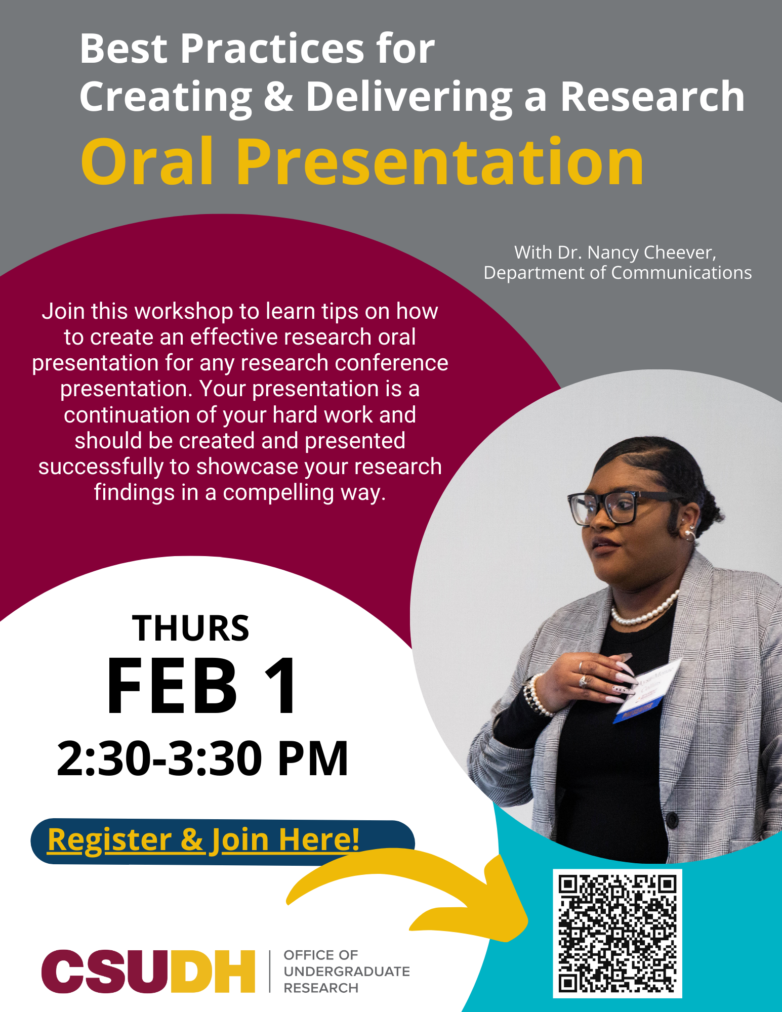 Best Practices for Creating & Delivering a Research Oral Presentation