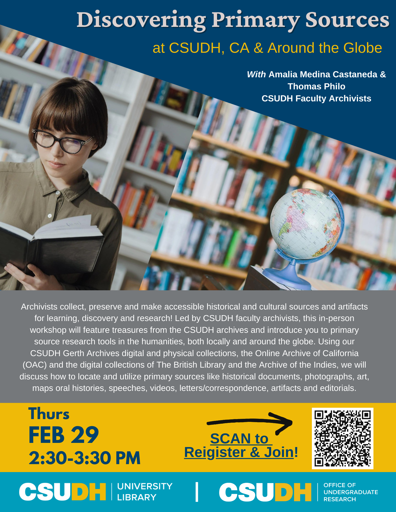 Discovering Primary Sources Flyer