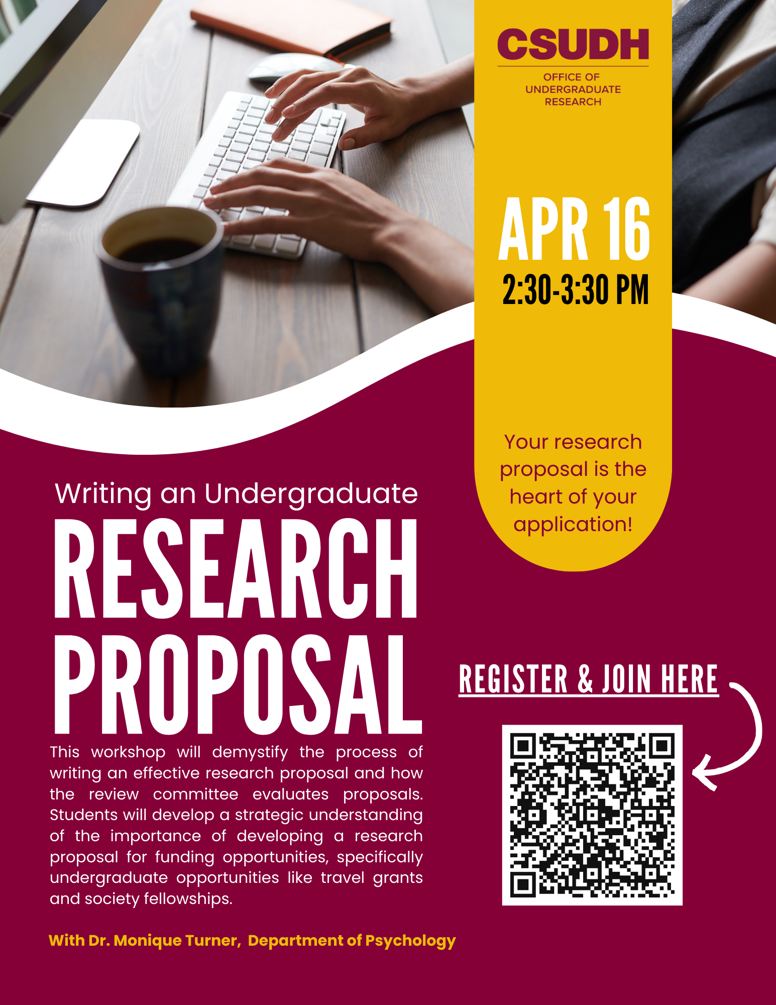 Writing a Research Proposal Flyer 
