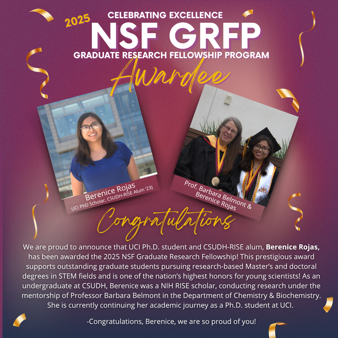Berenice Rojas- GRFP Award
