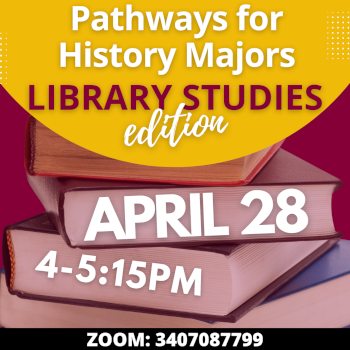Pathways for Majors- Library Studies Edition, April 28