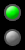 Solid green light
