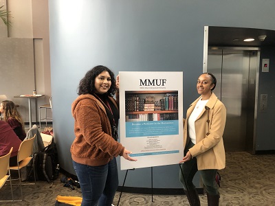 MMUF Students: Lizbeth Zuniga and Porscha Singh