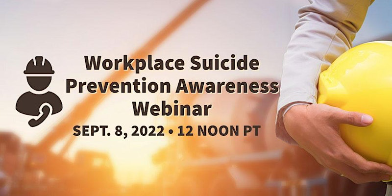 OSHA Webinar: Workplace Suicide Prevention Awareness