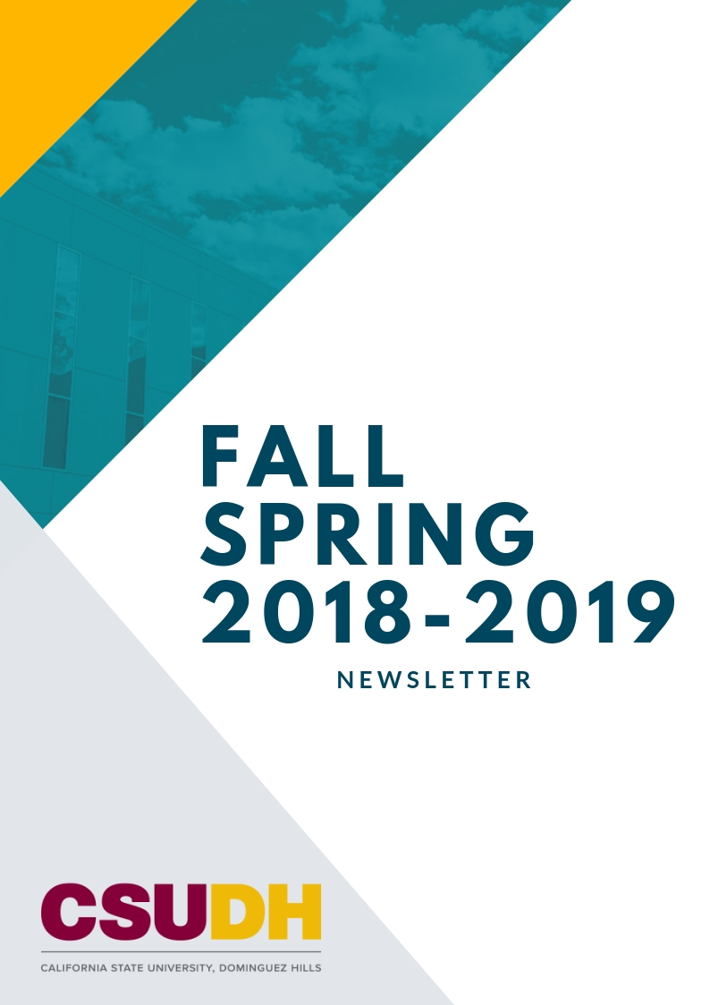 Fall 2018 and Spring 2019 Newsletter cover
