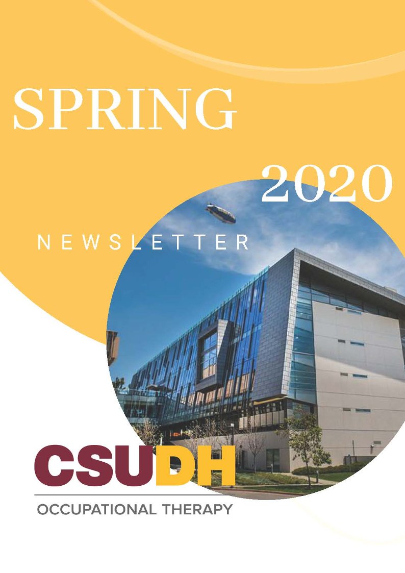 Spring 2020 Newsletter cover