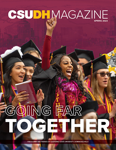 CSUDH Magazine Cover CSUDH Magazine Cover