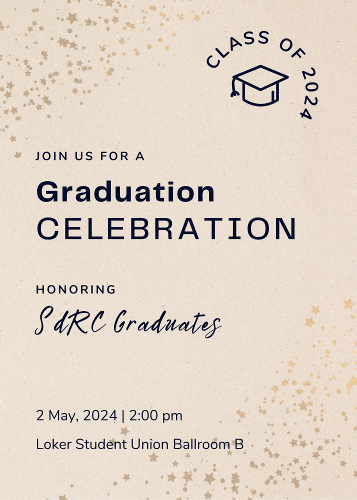 SdRC Graduation Flyer 2024