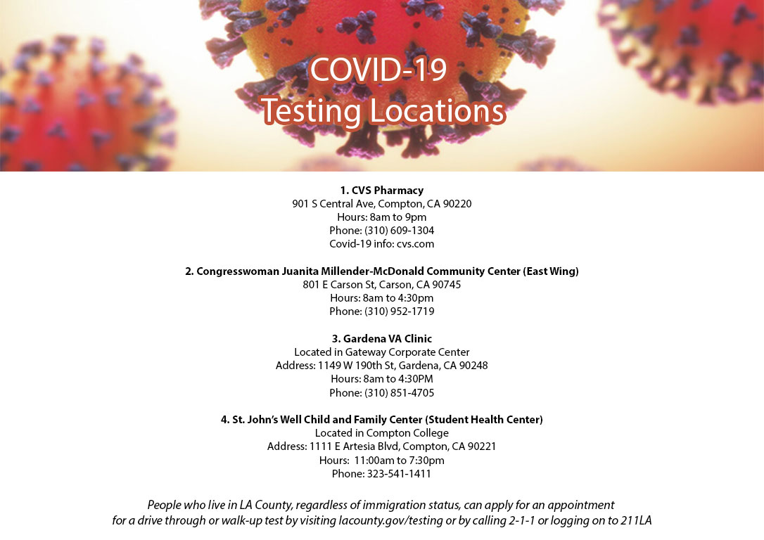 COVID-19 Testing Location