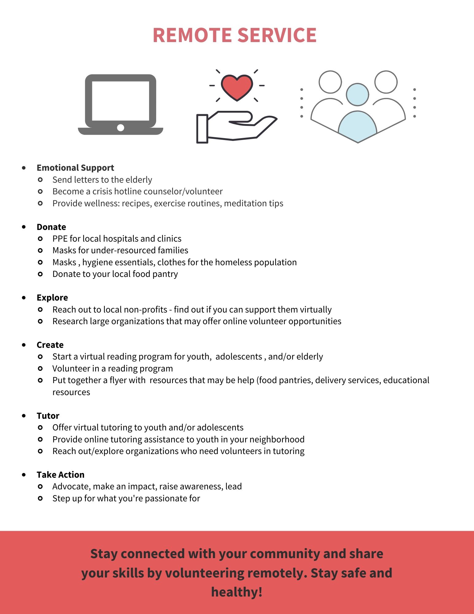 Remote Service Flyer