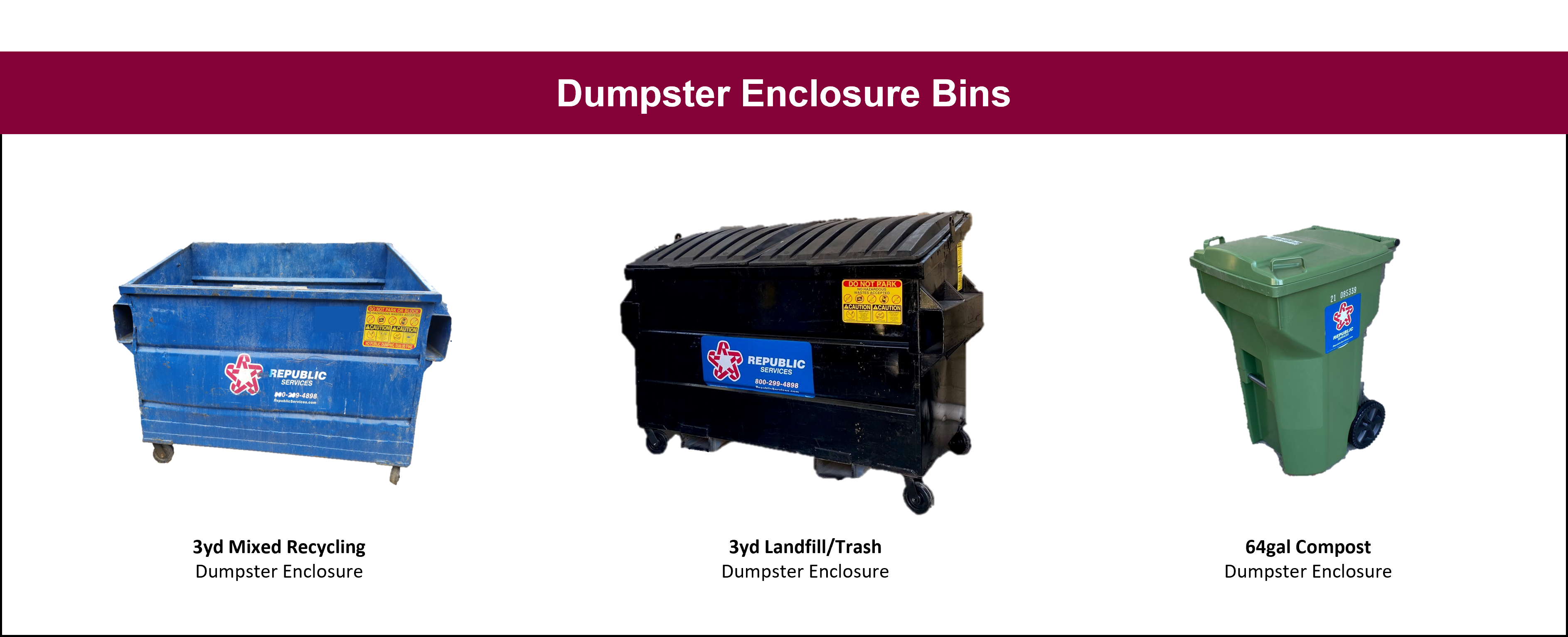 ZW Dumpster Bins 