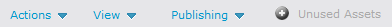 Editor View - Menus Editor View - Menus