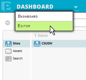 CM1 UI Menu - Editor CM1 UI Menu - Editor
