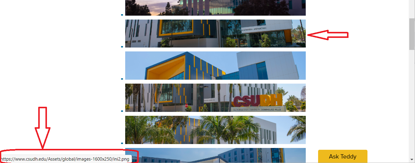 Page Banner Image File Name can be found on the link URL