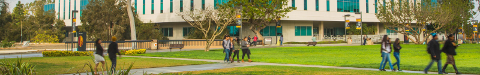 Banner - Students and Welch Hall